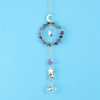 Glass & Brass Pendant Decorations