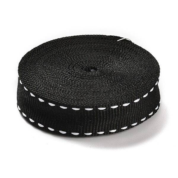 4.5 Yards Polyester Stitched Edge Ribbon