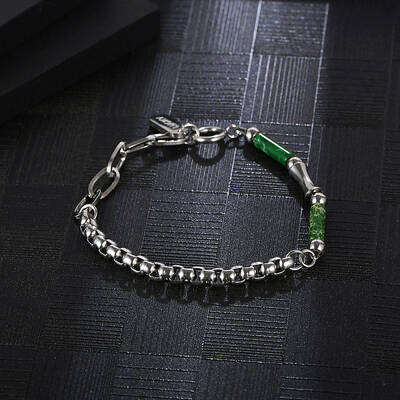 Simple Stainless Steel Chain Bracelet for Daily Unisex Wear