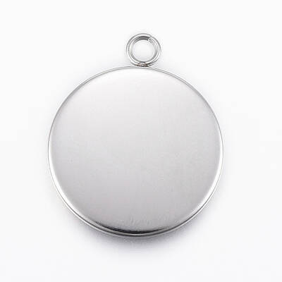 Tarnish Resistant 304 Stainless Steel Pendant Cabochon Settings