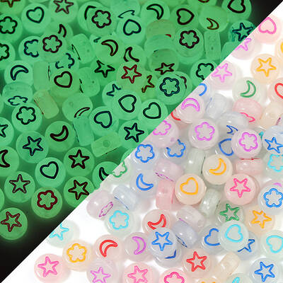 Luminous Translucent Acrylic Beads