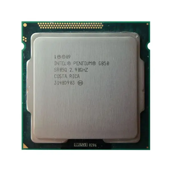 656610-L21 HP 2.90GHz 5.0GT/s DMI 3MB L3 Cache Socket LGA1155 Intel Pentium G850 Dual-Core Processor Kit for ProLiant DL120 G...