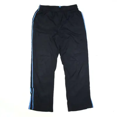 REEBOK Track Pants Black Straight Mens S W28 L28