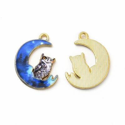 Alloy Printed Pendants