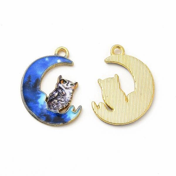 Alloy Printed Pendants