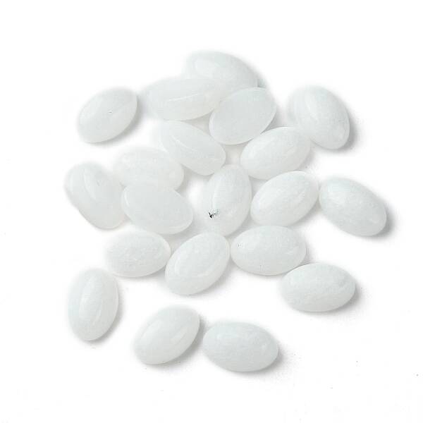 Natural White Jade Cabochons