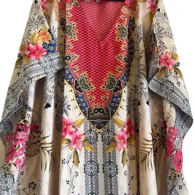 Plus Size kaftan Dress , casual Dress for women’s, design for spring, summer, beach vacation, home womenswear