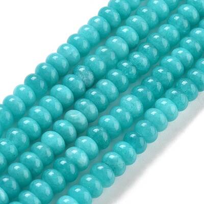 Natural White Jade Beads Strands