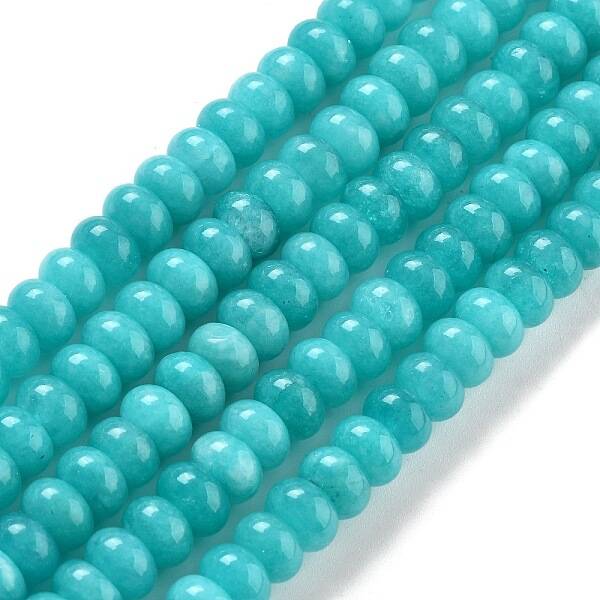 Natural White Jade Beads Strands