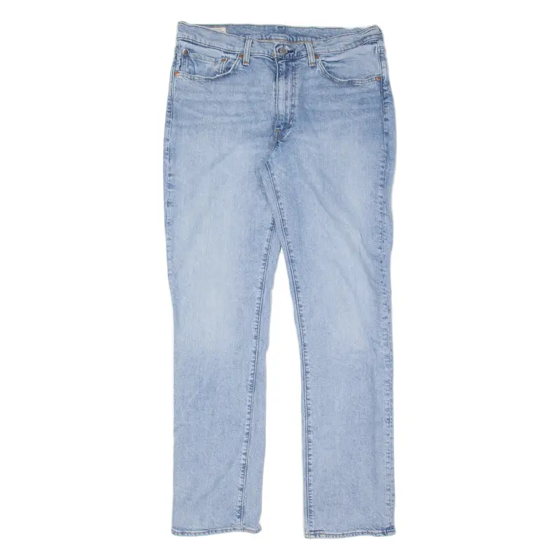 LEVI'S 514 Jeans Big E Mens Blue Regular Straight W36 L34