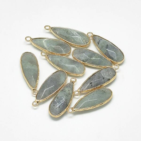 Natural Labradorite Pendants