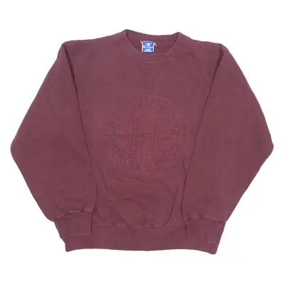 CHAMPION Harvard Womens Sweatshirt Maroon L