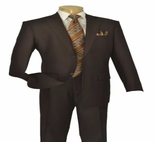 Vinci Men's Big & Tall 2-Piece Poplin Suit - Discounted Prices