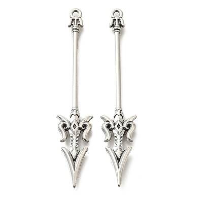 Tibetan Style Alloy Big Pendants
