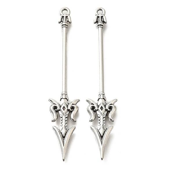 Tibetan Style Alloy Big Pendants