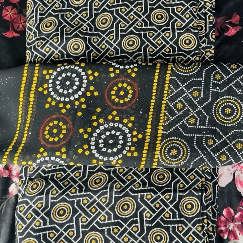 New Design Baati with Qafiif Garbasar - Unique Patterned Fabric Item