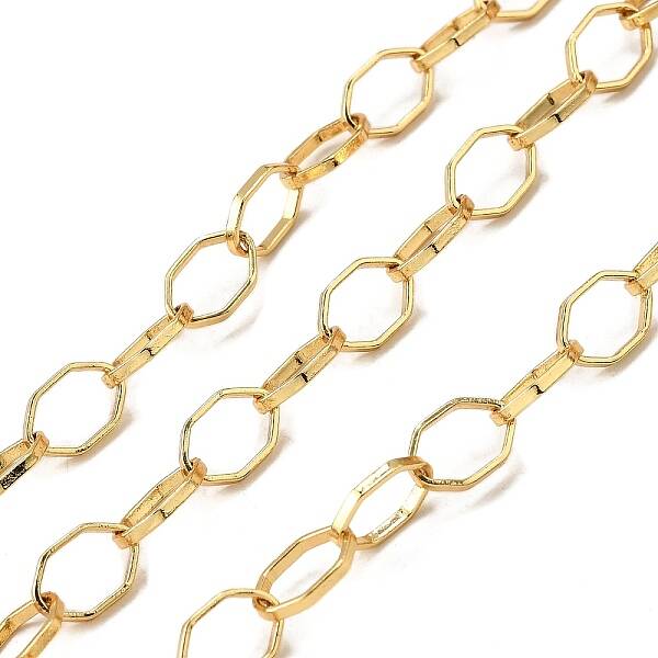 Brass Polygon Link Chains
