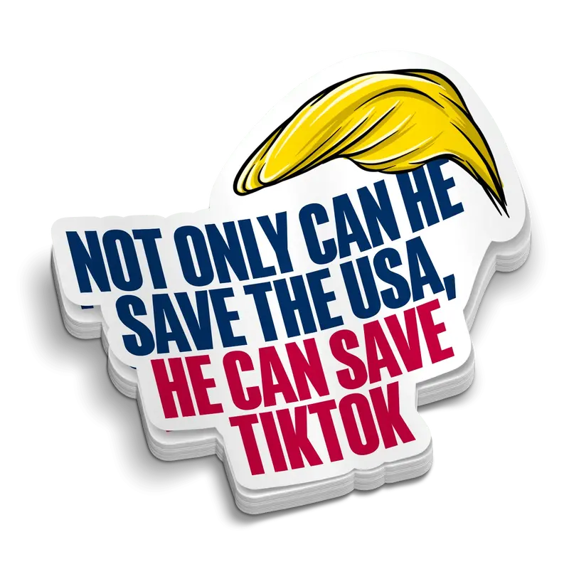 Making TikTok Great - Hard Hat Decal