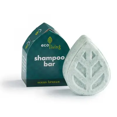 ecoLiving Shampoo Bar - Soap Free | Size: 85g | Scent: Ocean Breeze
