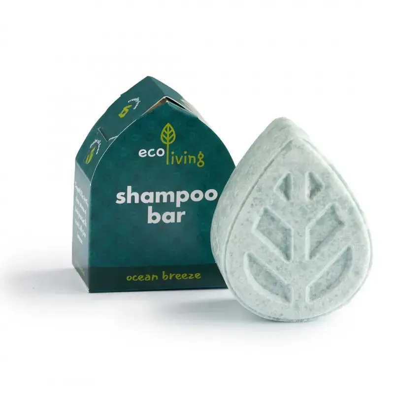 ecoLiving Shampoo Bar - Soap Free | Size: 85g | Scent: Ocean Breeze