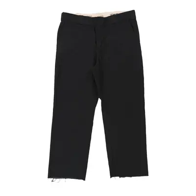 774 Dickies Trousers - 36W 27L Black Polyester Blend