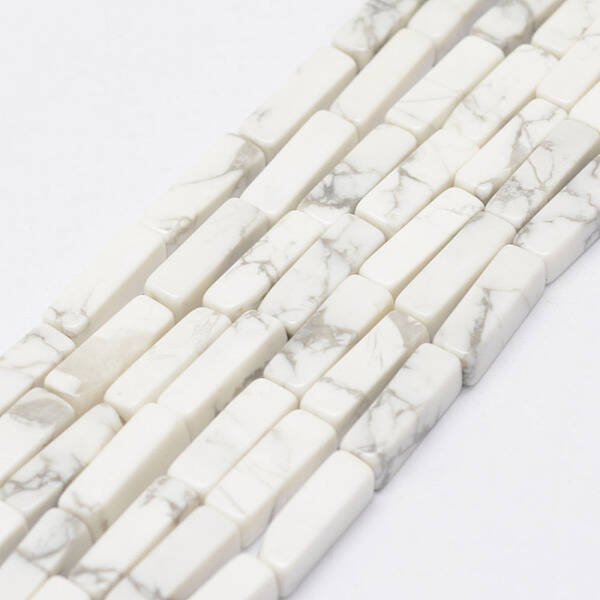Natural Howlite Beads Strands