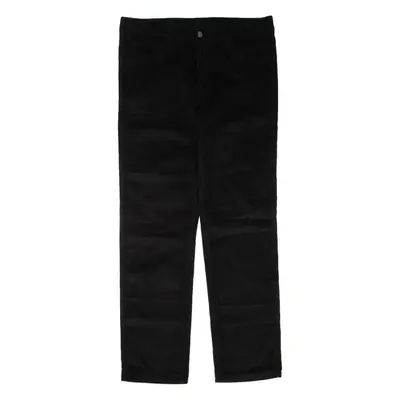 CHEAP MONDAY Mens Corduroy Trousers Black Regular Straight W34 L32