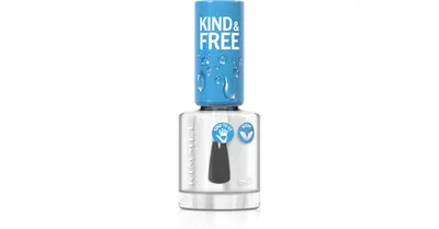 Rimmel Kind & Free Nail Polish 150 Top Coat Delicate plant-based formula