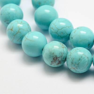 Natural Howlite Beads Strands
