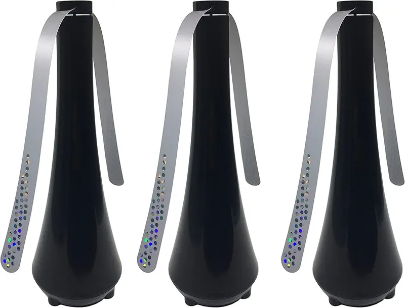 Fly Bugs fan Repellent Food Protector (mosquito & insect killer) | Color: Black | quantity: 3PCS