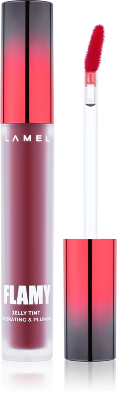 Lamel Flamy Jelly Moisturizing Lip Gloss Tint Color №402 3 Ml