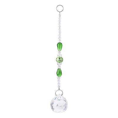 Faceted Crystal Glass Ball Chandelier Suncatchers Prisms