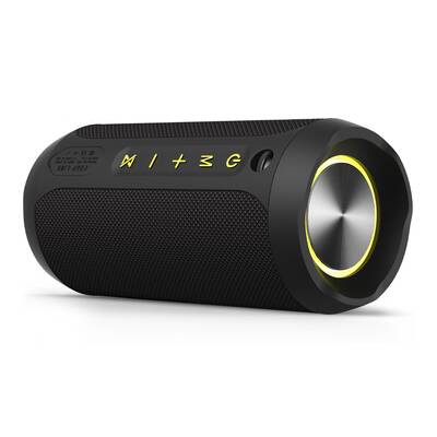 【EDUPLINK】Waterproof Wireless Bluetooth Speaker with RGB Lights, 20W High-Fidelity Sound, IPX7 Rated, 20-Hour Battery Li