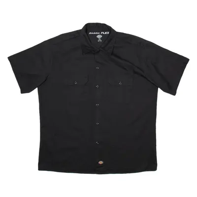 DICKIES Mens Plain Shirt Black XL