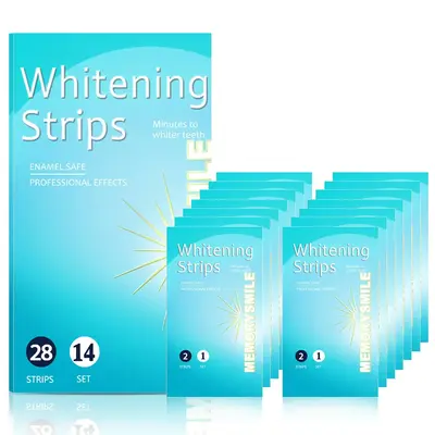 Teeth Brightening Strips, 14pcs/set Professional Teeth Brightening Strips, Breath Freshening Teeth Brightening Strips, Oral C...