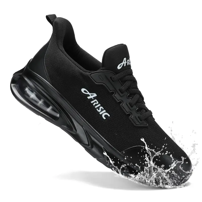 Non Slip Work Shoes for Men Waterproof Slip On Sneakers Comfortable Restaurant Kitchen Chef Slip Resistant Walking Shoes Hand...