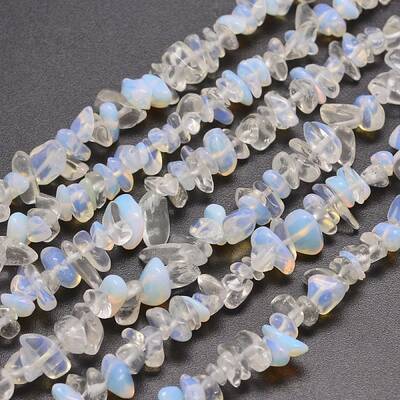 Opalite Chip Bead Strands