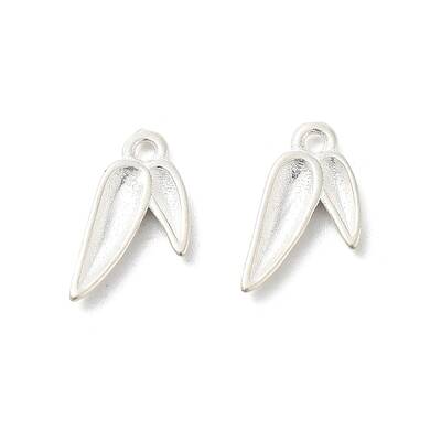 925 Sterling Silver Leaf Charms