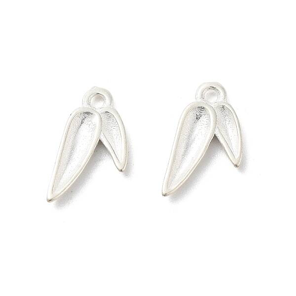 925 Sterling Silver Leaf Charms