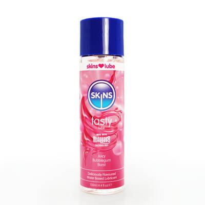 Skins Bubblegum Water Based Lubricant 4.4oz