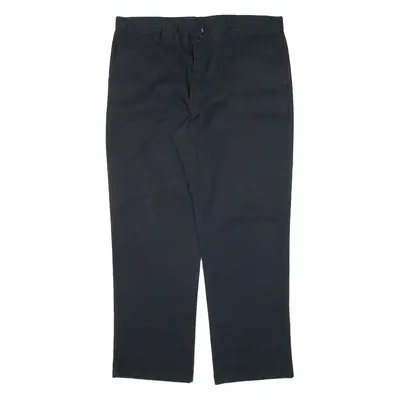 DICKIES Workwear Mens Trousers Black Regular Straight W40 L31
