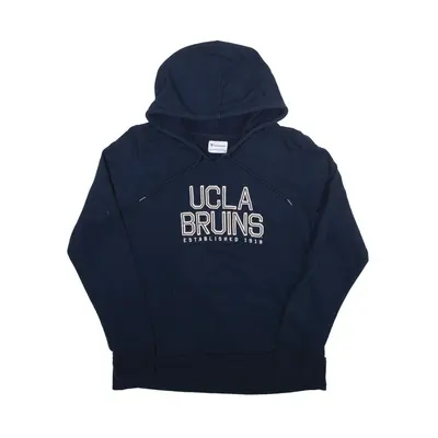 CHAMPION UCLA Bruins USA Hoodie Blue Pullover Womens L