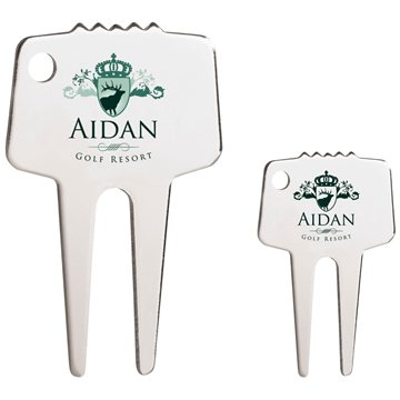 250 Customized Silver-Tone Divot Repair Tool