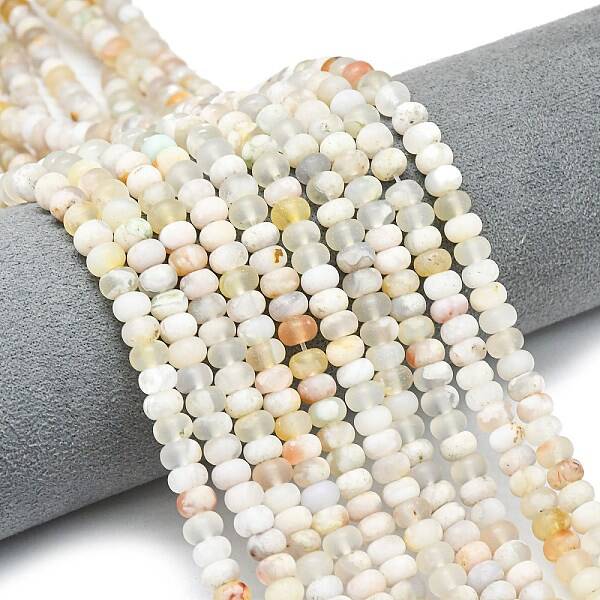 Natural Cherry Blossom Agate Beads Strands