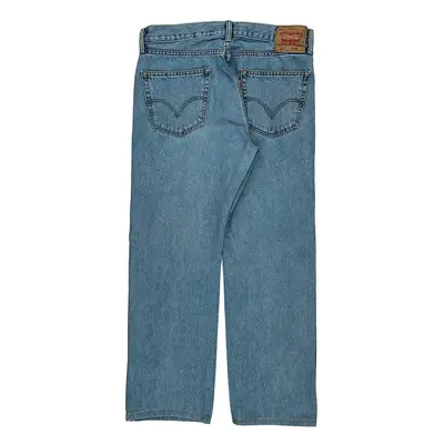 505 Levis Jeans - 36W 29L Blue Cotton