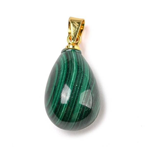 Natural Malachite Pendants