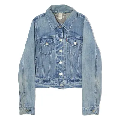 LEVI'S Mens Denim Jacket Blue XS