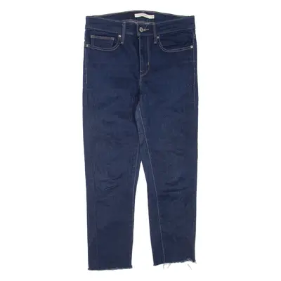 LEVI'S Slimming Womens Jeans Blue Regular Skinny W28 L23
