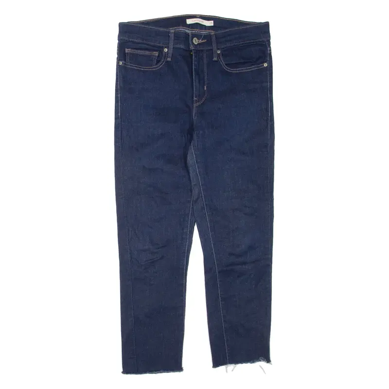 LEVI'S Slimming Womens Jeans Blue Regular Skinny W28 L23