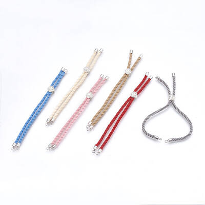 Cotton Cord Bracelet Making